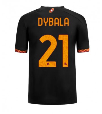 AS Roma Paulo Dybala #21 Tredje Tröja 2023-24 Kortärmad